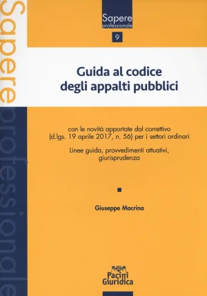 Guida Al Codice Degli Appalti fronte