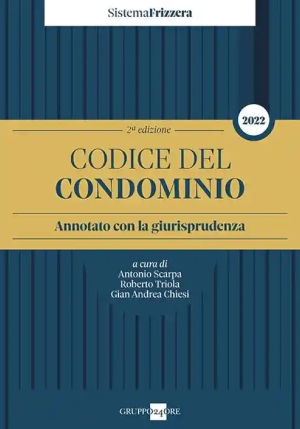 Codice Del Condominio 2022 Ann.giurispr. fronte