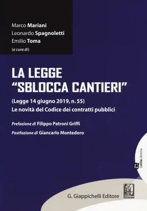 Legge Sblocca Cantieri fronte