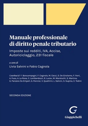 Manuale Prof.dir.penale Tributario 2ed. fronte