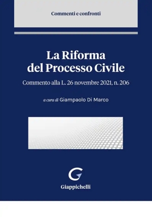 Riforma Processo Civile fronte