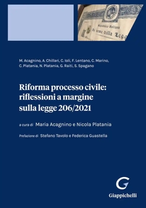 Riforma Processo Civile fronte