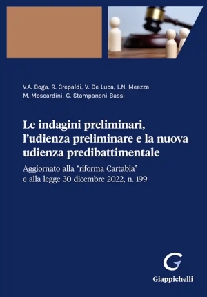 Indagini E Udienza Preliminare fronte