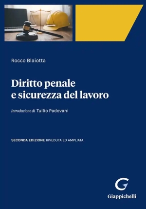 Diritto Penale Sicurezza Del Lavoro 2ed. fronte