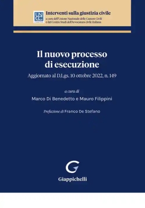 Nuovo Processo Di Esecuzione fronte