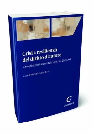 Crisi E Resilienza Diritto D'autore fronte