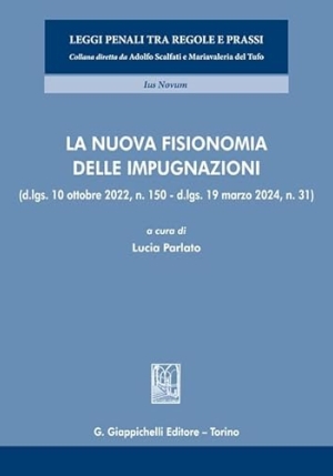 Nuova Fisionomia Delle Impugnazioni fronte