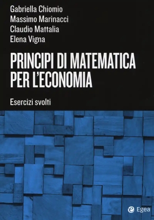 Principi Matematica Economia fronte