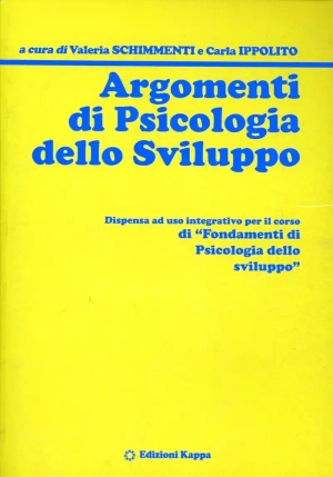 Argomenti Di Psicologia Dello Sviluppo fronte