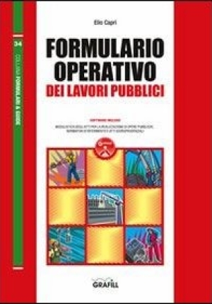 Formulario Operativo Lavori Pubblici fronte