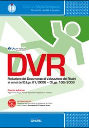 Dvr. Redazione Del Documento Di Valutazione Dei Rischi. Con Cd-rom fronte
