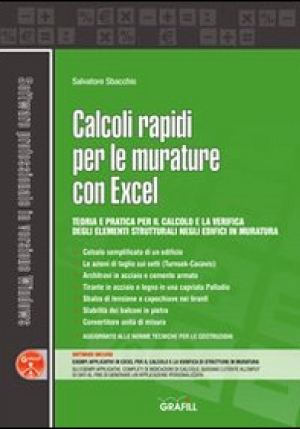 Calcoli Rapidi Per Le Murature Con Excel fronte