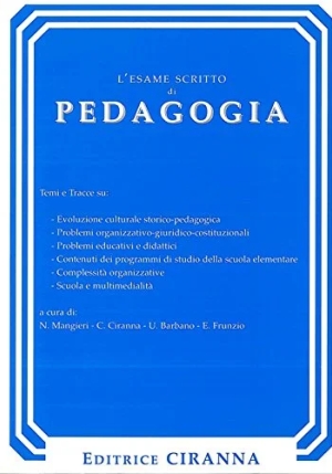 Esame Scritto Di Pedagogia fronte