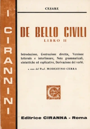 De Bello Civili - Lib. Ii fronte