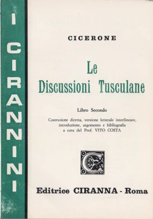 Discussioni Tuscolane - Lib. Ii fronte