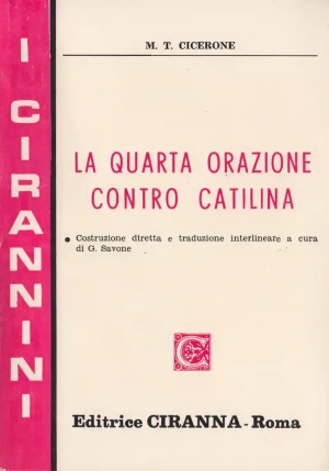 Quarta Orazione Catilinaria fronte