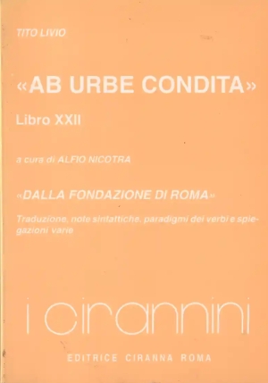 Ab Urbe Condita - Lib. Xxii fronte