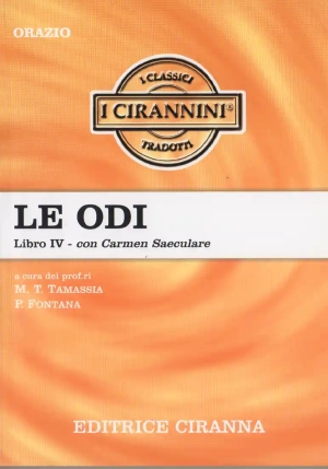 Odi - Lib. Iv Con Carme Secolare fronte