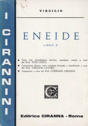 Eneide - Libro 10 fronte