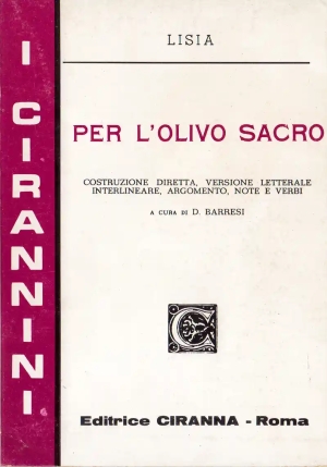 Per L'olivo Sacro fronte