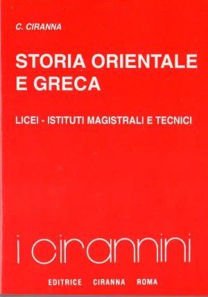 Storia Orientale E Greca fronte