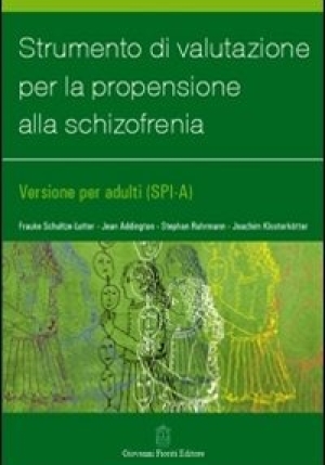 Strumento Valutazione Propens.schizofren fronte