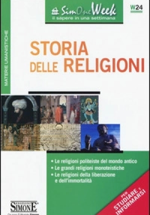 W24  Storia Delle Religioni fronte