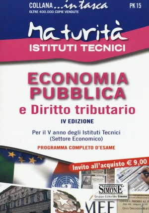 Pk15  Economia Pubblica E Diritto Tributario fronte