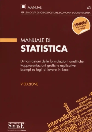 Manuale Di Statistica 5ed. fronte