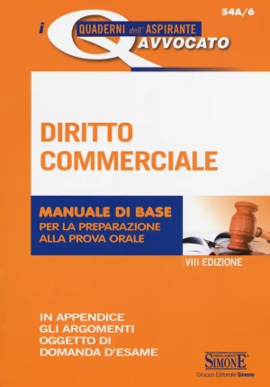 54a/6 I Quaderni Dell'aspirante Avvocato - Diritto Commerciale fronte