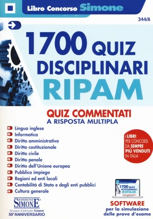 1700 Quiz Disciplinari Ripam - Formez fronte