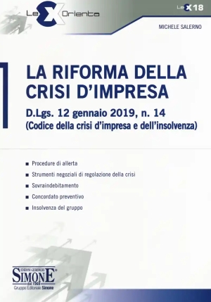 La Riforma Della Crisi Di Impresa fronte