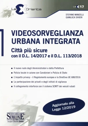 Videosorveglianza Urbana Integrata fronte