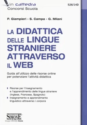 526/14d  Didattica Delle Lingue Straniere Attraverso Il Web. fronte