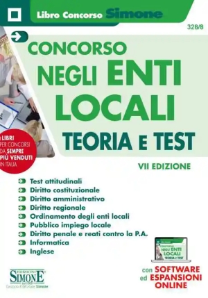 Concorso Negli Enti Locali. Teoria E Test. Con Espansione Online. Con Software Di Simulazione fronte