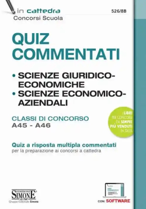 Quiz Commentati - Scienze Giuridiche Ed fronte