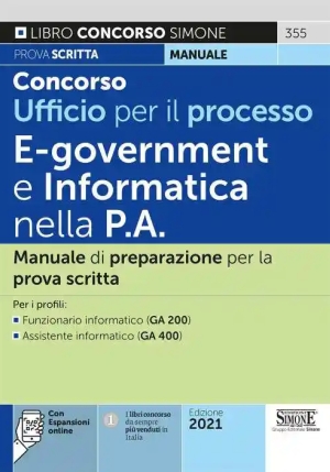 Concorso Ufficio Per Il Processo - E-gov fronte