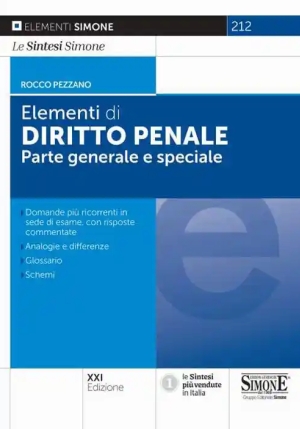 Elementi Di Diritto Penale - Parte Gener fronte