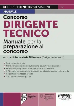 Concorso Dirigente Tecnico - Manuale fronte