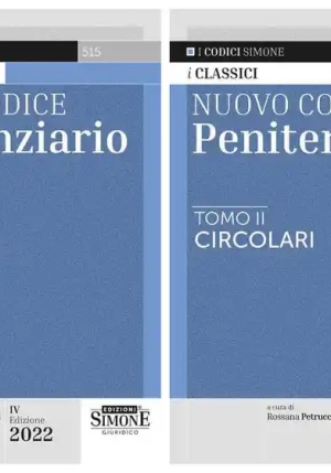 Nuovo Codice Penitenziario fronte