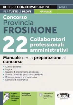 22 Collaboratori Prof.amm.vi Frosinone fronte