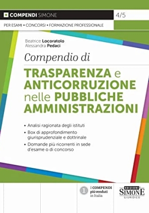 Compendio Trasparenza Anticorruzione Pa fronte