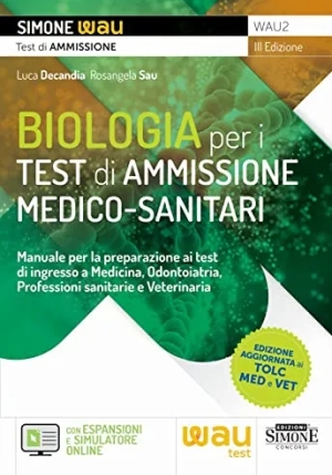 Biologia Test Ammissione Medico-sanitari fronte