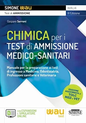 Chimica Test Ammissione Medico-sanitari fronte