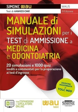 Manuale Simulaz.test Ammiss.medicina Odo fronte