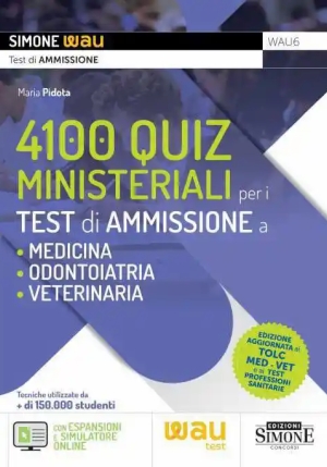 4100 Quiz Ammissione Medicina fronte