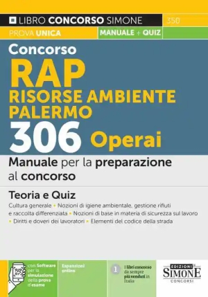 306 Rap Operai - Manuale Per La Preparazione Della Prova Scritta fronte