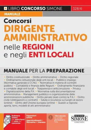 Dirigente Amm.vo Regioni Enti Locali fronte