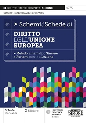 Schemi Schede Diritto Unione Europea 10e fronte