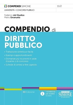 Compendio Di Diritto Pubblico 20ed. fronte